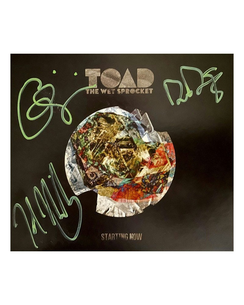 Toad The Wet Sprocket Signed Starting Now CD $15.75 CD