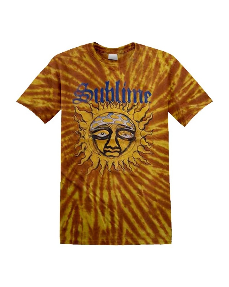 Sublime Sun Face - Orange Dip-Dye' T-Shirt $10.87 Shirts