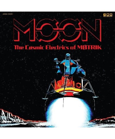 Motrik MOON: THE COSMIC ELECTRICS OF MOTRIK (2LP/1-RED/1-BLUE VINYL/DL CARD) Vinyl Record $11.80 Vinyl