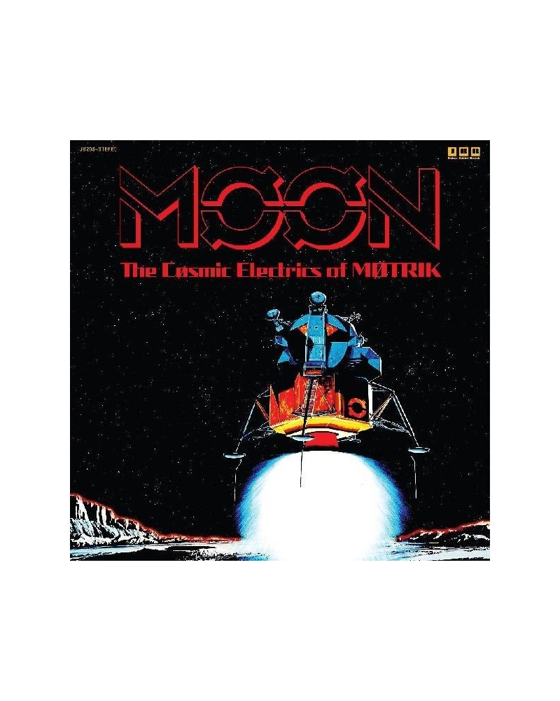 Motrik MOON: THE COSMIC ELECTRICS OF MOTRIK (2LP/1-RED/1-BLUE VINYL/DL CARD) Vinyl Record $11.80 Vinyl