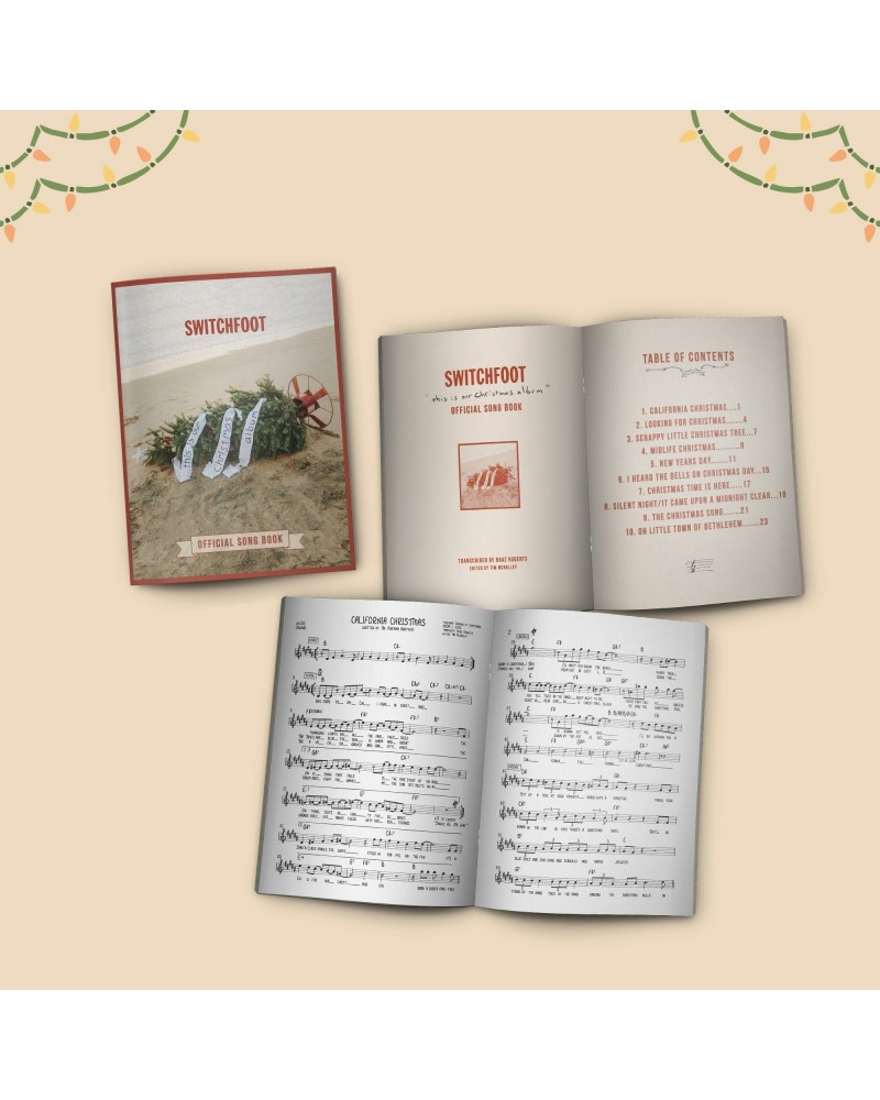 Switchfoot this is our Christmas Album Song Book $9.20 Books