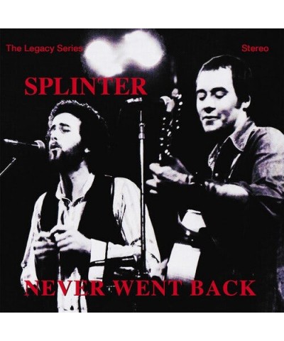 Splinter NEVER WENT BACK CD $8.08 CD