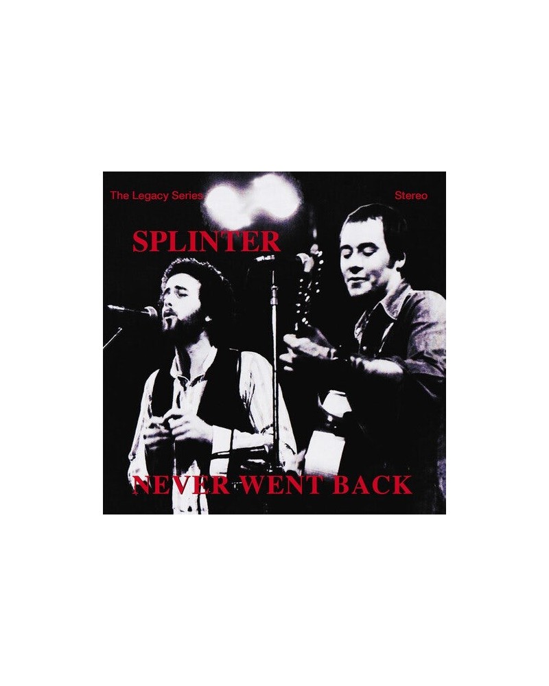 Splinter NEVER WENT BACK CD $8.08 CD