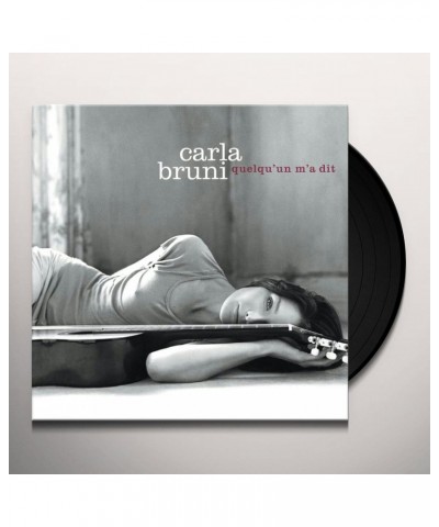 Carla Bruni Quelqu'un M'a Dit Vinyl Record $8.16 Vinyl