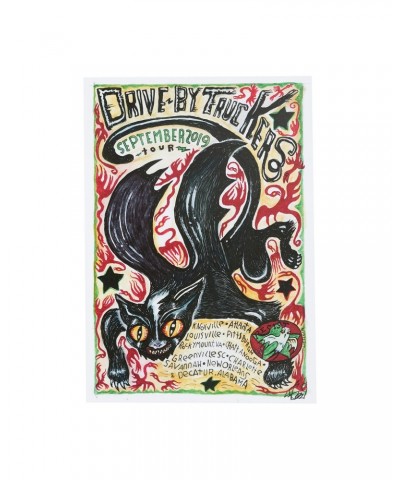 Drive-By Truckers 2019 September NOLABAMA Poster $7.20 Decor