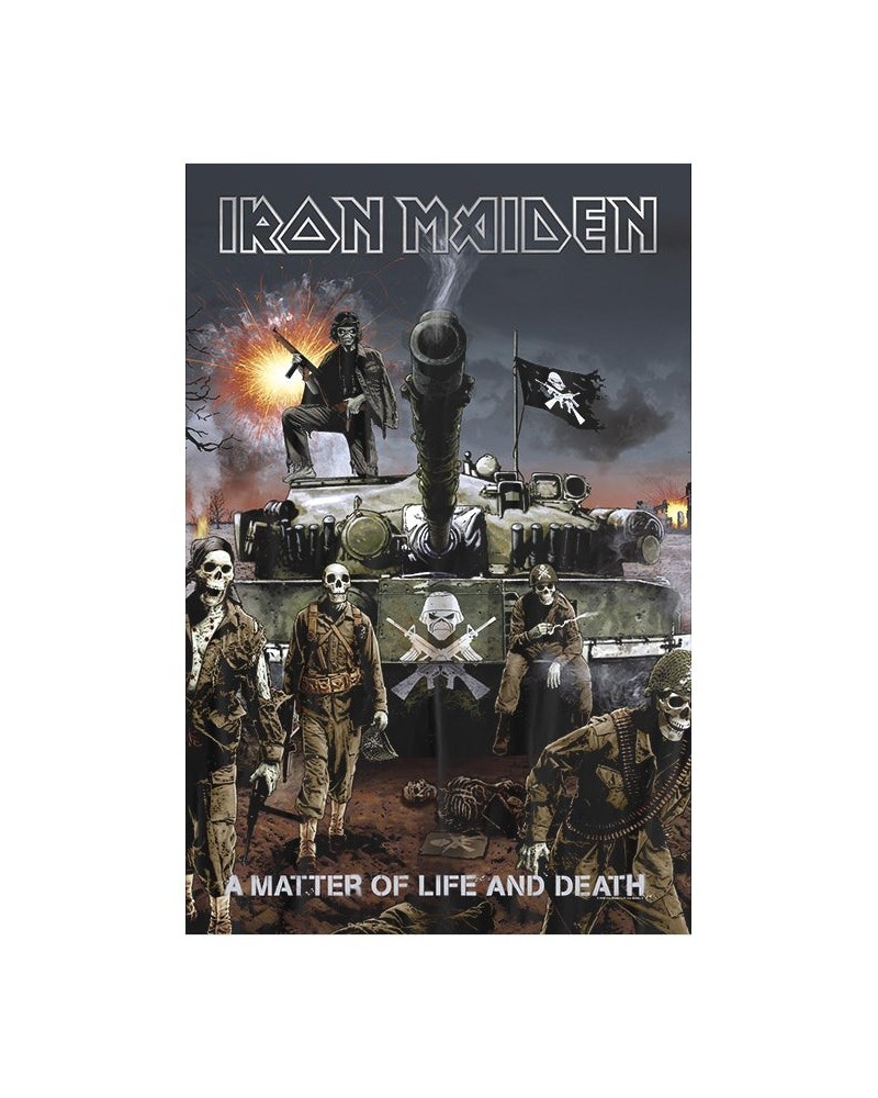 Iron Maiden A Matter Of Life And Death' Flag $8.54 Decor