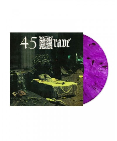 45 Grave Sleep In Safety (Purple W/ Black Streaks) Vinyl Record $12.09 Vinyl