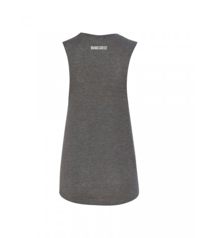 Brandi Carlile Forgive You Grey Tank Top $14.40 Shirts