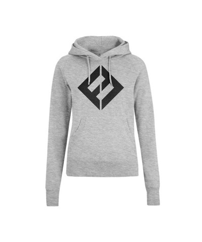 Foo Fighters Girls Hoodie - Equal Logo (Light Grey) $21.51 Sweatshirts