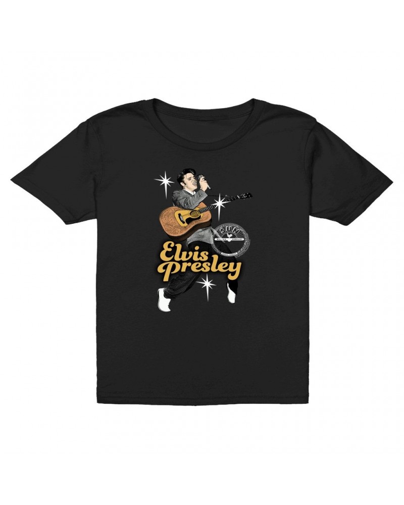 Elvis Presley Kids T-Shirt | On Stage Performing Artwork Kids T-Shirt $9.73 Kids