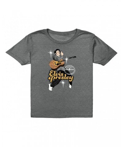 Elvis Presley Kids T-Shirt | On Stage Performing Artwork Kids T-Shirt $9.73 Kids