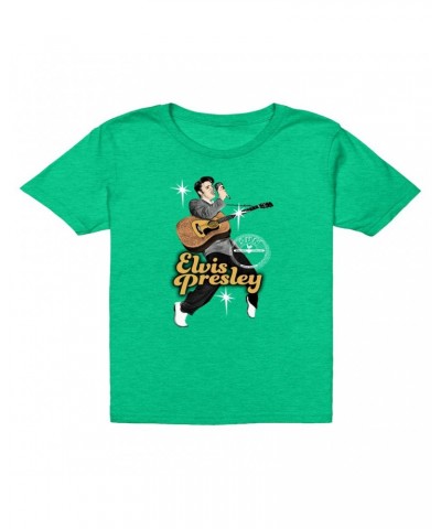 Elvis Presley Kids T-Shirt | On Stage Performing Artwork Kids T-Shirt $9.73 Kids