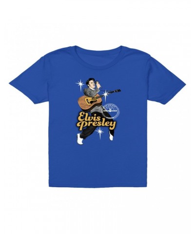 Elvis Presley Kids T-Shirt | On Stage Performing Artwork Kids T-Shirt $9.73 Kids