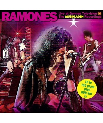 Ramones Live At German Television: Mus Vinyl Record $18.96 Vinyl