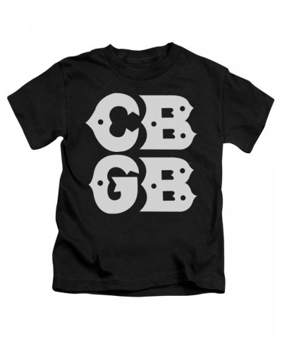 Cbgb Kids T Shirt | STACKED LOGO Kids Tee $6.45 Kids