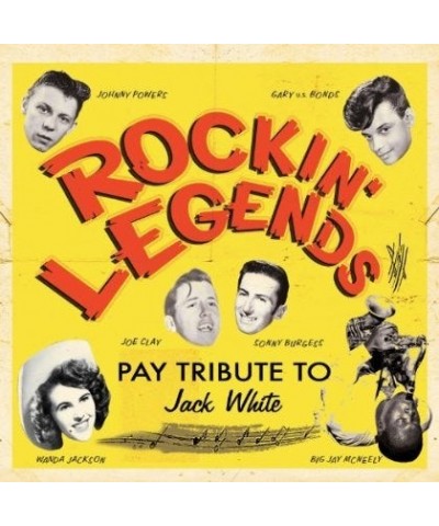 Rockin Legends Pay Tribute To Jack White / Var CD $4.45 CD