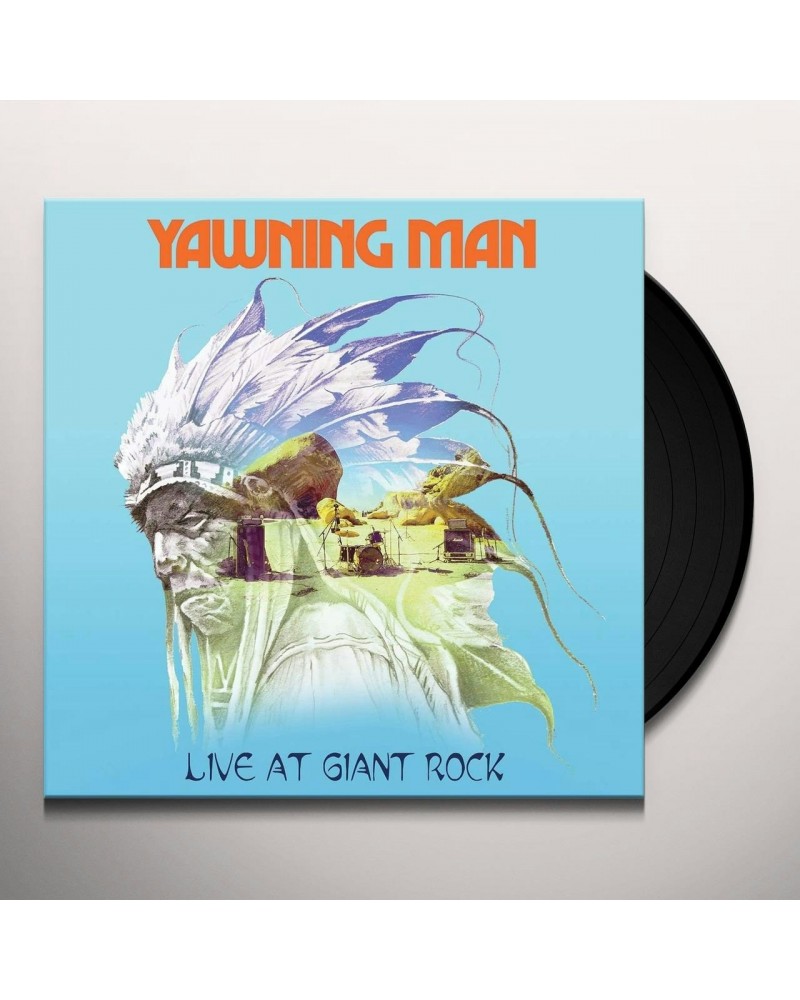 Yawning Man Live At Giant Rock (White And Blue Vinyl Vinyl Record $19.54 Vinyl