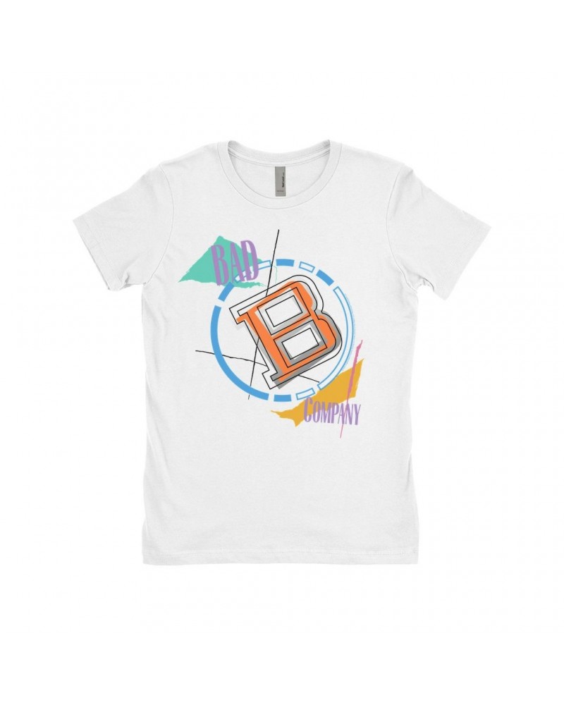 Bad Company Ladies' Boyfriend T-Shirt | Fame And Fortune Album Design Shirt $11.48 Shirts