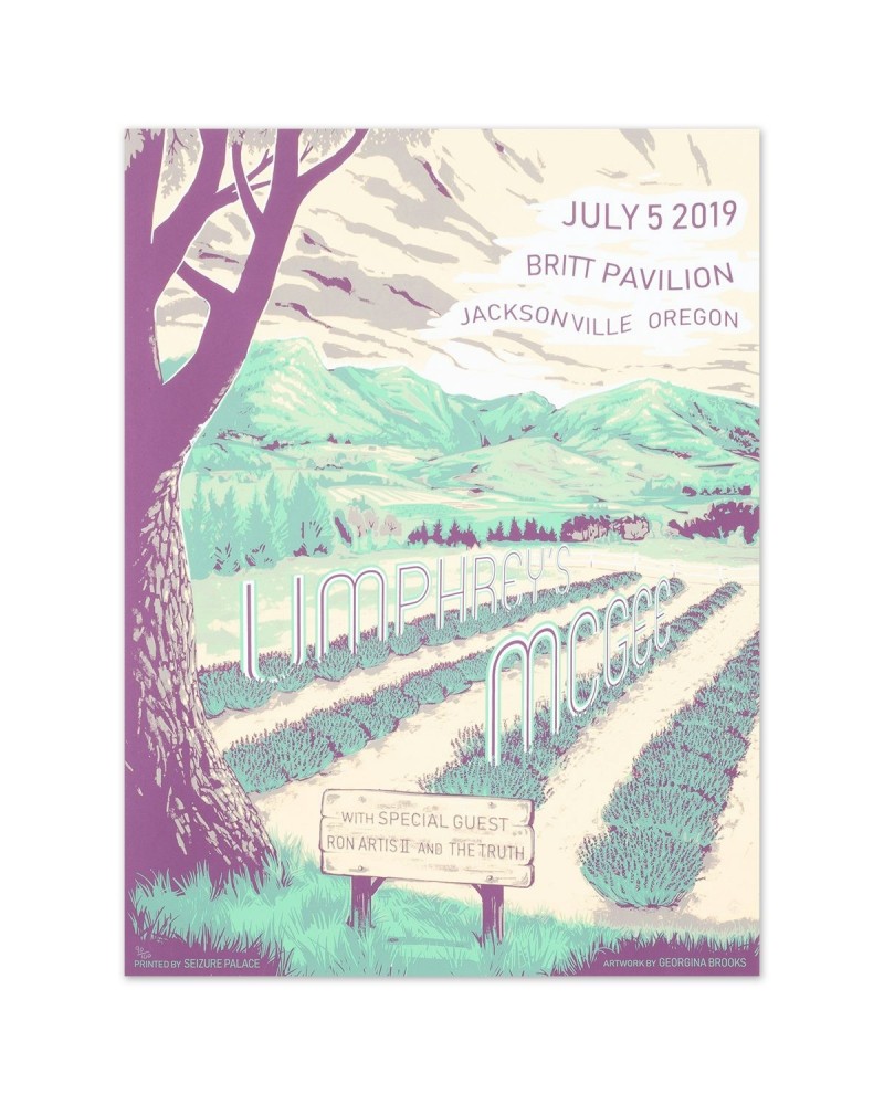 Umphrey's McGee Georgina Brooks Jacksonville Poster $14.40 Decor