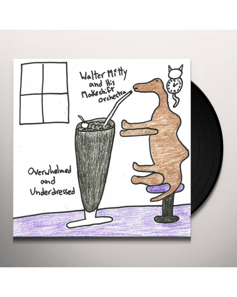 Walter Mitty and His Makeshift Orchestra Overwhelmed and Underdressed Vinyl Record $6.48 Vinyl