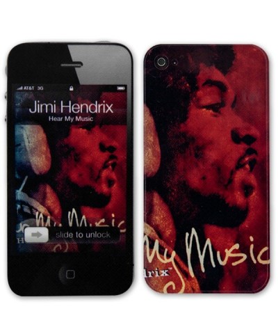 Jimi Hendrix Hear My Music iPhone 4/4S Skin $7.05 Accessories