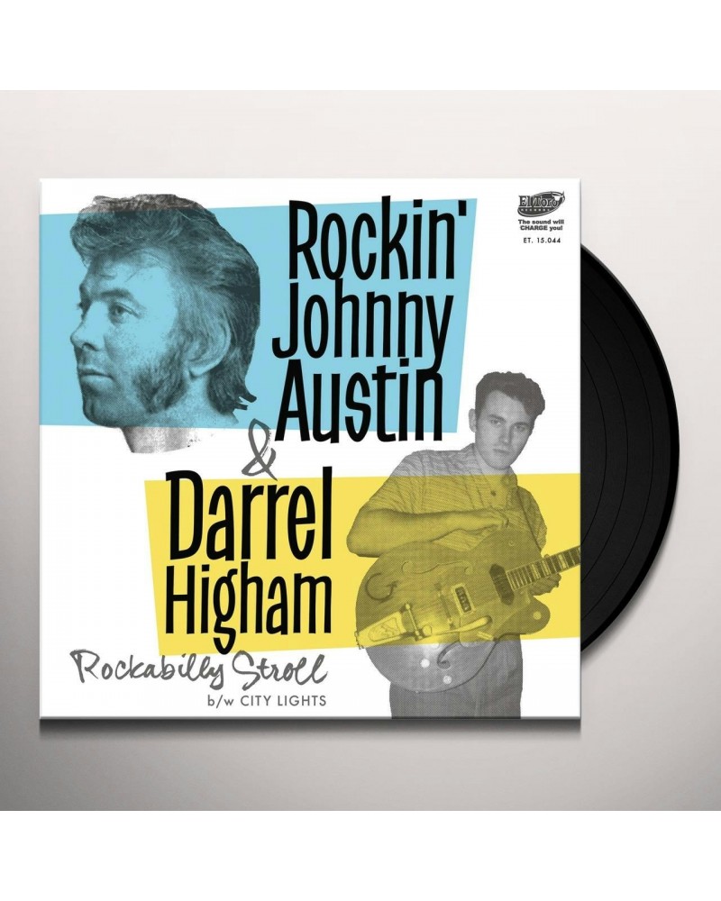 Rockin' Johnny Austin ROCKABILLY STROLL Vinyl Record $5.85 Vinyl