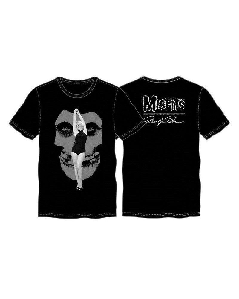 Misfits Marilyn Monroe/Misfits Limited Fiend Skull T-Shirt $6.89 Shirts