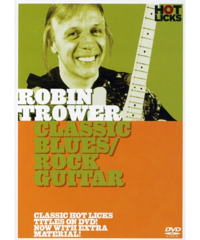 Robin Trower CLASSIC BLUES / ROCK GUITAR DVD $6.40 Videos