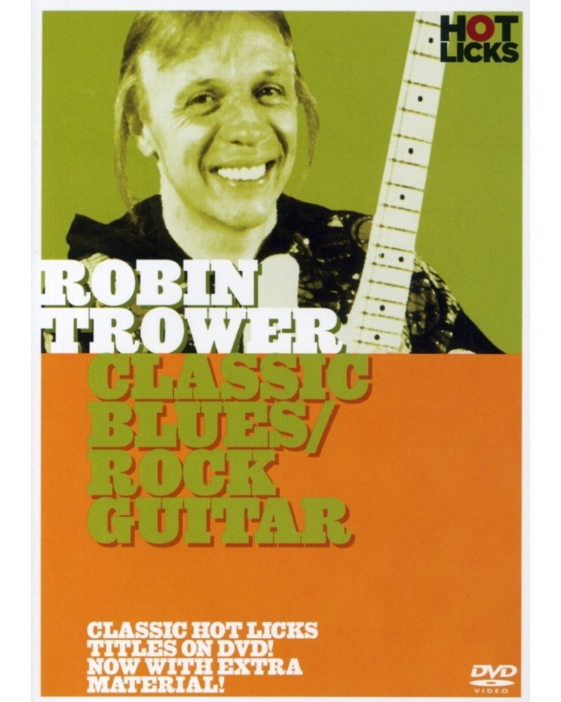 Robin Trower CLASSIC BLUES / ROCK GUITAR DVD $6.40 Videos