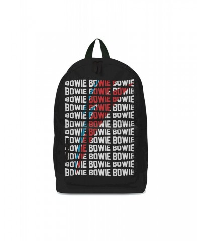 David Bowie Rocksax David Bowie Backpack - Warped $19.66 Bags