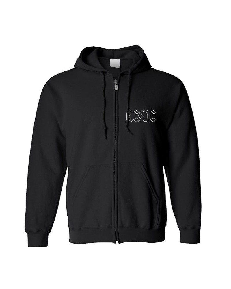 AC/DC For Those About To Rock' Zip-Up Hoodie $25.83 Sweatshirts