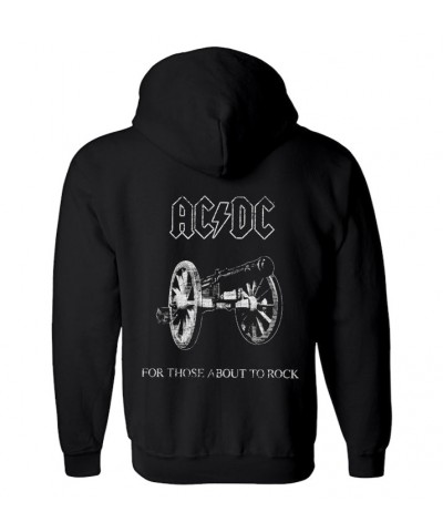 AC/DC For Those About To Rock' Zip-Up Hoodie $25.83 Sweatshirts