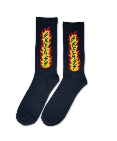 Skegss Black Flame Socks $4.65 Footware