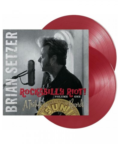 Brian Setzer ROCKABILLY RIOT! VOLUME ONE: A TRIBUTE TO SUN RECORDS (2LP/180G/RED VINYL) Vinyl Record $15.74 Vinyl