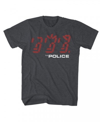 The Police T-Shirt | Ghost In The Machine Album Art Heather Shirt $4.04 Shirts