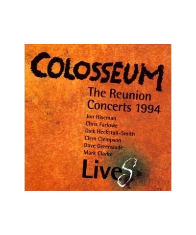 Colosseum REUNION CONCERTS 1994 CD $10.75 CD