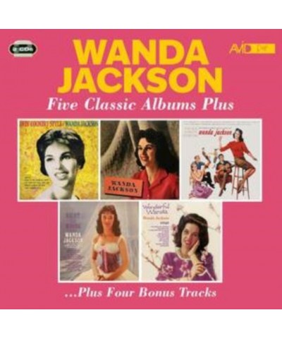 Wanda Jackson CD - Five Classic Albums Plus $8.60 CD