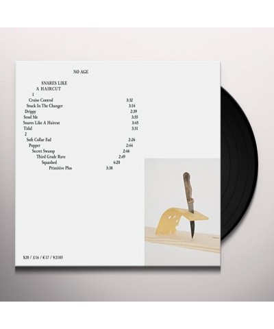 No Age Snares Like A Haircut Vinyl Record $7.25 Vinyl