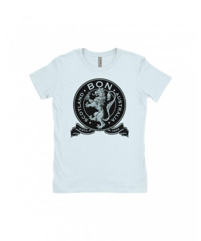 Bon Scott Ladies' Boyfriend T-Shirt | Bon Scotland Australia Est 1946 Shirt $12.48 Shirts