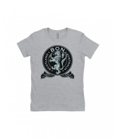 Bon Scott Ladies' Boyfriend T-Shirt | Bon Scotland Australia Est 1946 Shirt $12.48 Shirts