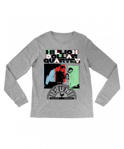 Sun Records Long Sleeve Shirt | Multi-Color Million Dollar Quartet Image Shirt $12.58 Shirts