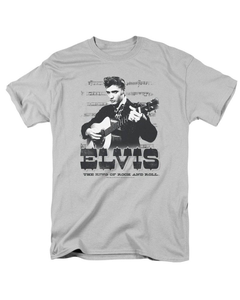 Elvis Presley Shirt | THE KING OF T Shirt $7.82 Shirts