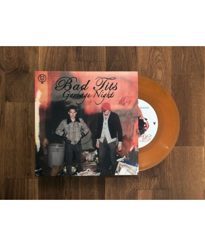 Bad Tits Garbage Night (EP) - Translucent Orange 7" Vinyl $10.50 Vinyl