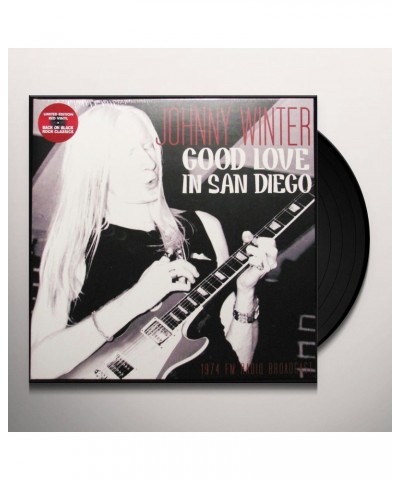 Johnny Winter Good Love in San Diego Vinyl Record $20.16 Vinyl