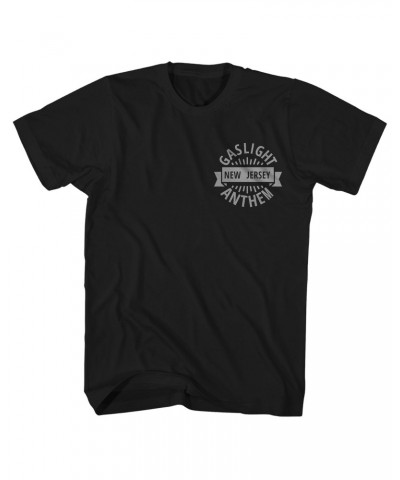 The Gaslight Anthem T-Shirt | New Jersey Balanced Skull & Heart Shirt $10.12 Shirts