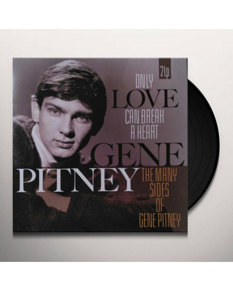 Gene Pitney ONLY LOVE CAN BREAK A HEART / MANY SIDES OF GENE Vinyl Record $5.04 Vinyl