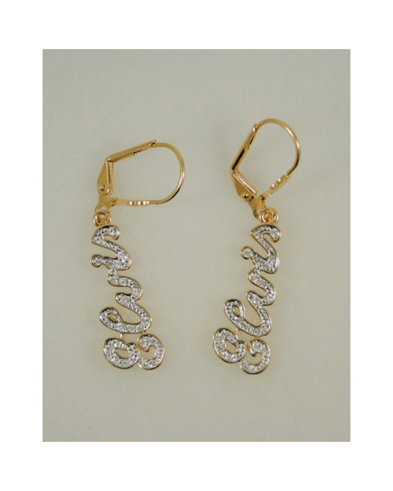 Elvis Presley Lowell Hays 18k Yellow Gold Plated Earrings $9.30 Accessories