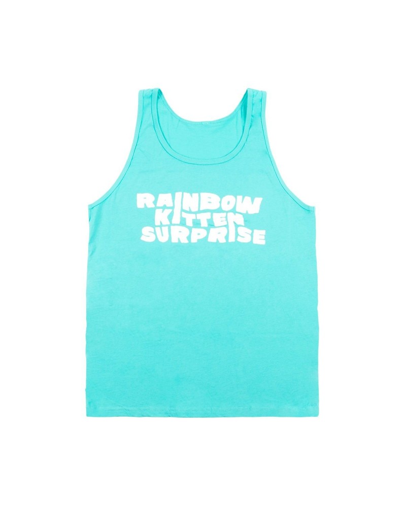 Rainbow Kitten Surprise Tank Top (Teal) $8.20 Shirts