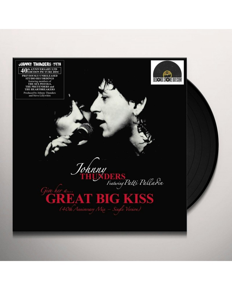 Johnny Thunders (GIVE HER A) GREAT BIG KISS (SINGLE VERSION 2015) Vinyl Record $12.78 Vinyl