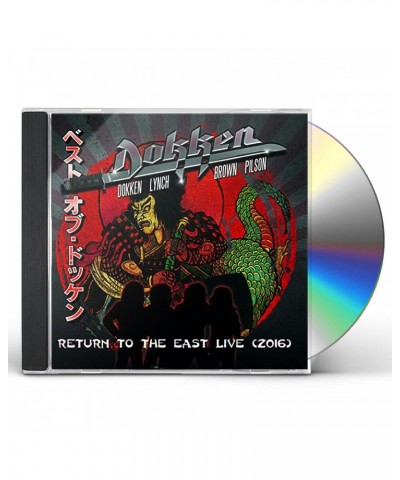 Dokken RETURN TO THE EAST LIVE 2016 CD $4.27 CD